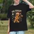 Oh Snap Gingerbreadman Christmas Baseball Graphic Youth Oh Snap Gingerbreadman Christmas Baseball Graphic Youth