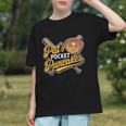 Pat's Pocket Pancakes Baseball Glove Stack Syrup Graphic Youth