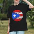 Puerto Rico Baseball Flag Boricua Beisbol Fan Gear Graphic Youth Puerto Rico Baseball Flag Boricua Beisbol Fan Gear Graphic Youth