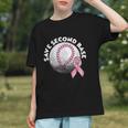 Save 2nd Base Breast Cancer Awareness Pink Ribbon Baseball Graphic Youth Save 2nd Base Breast Cancer Awareness Pink Ribbon Baseball Graphic Youth