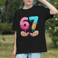 Six Seven 6-7 Baseball Ice Cream Drip 67 Meme Hands Graphic Youth Six Seven 6-7 Baseball Ice Cream Drip 67 Meme Hands Graphic Youth