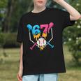 Six Seven Baseball Ice Cream Drip Cool 67 Gen Alpha Slang Graphic Youth