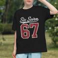 Six Seven Meme Boys Girls Kids 67 Baseball Jersey Graphic Youth