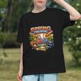Spring Training 2026 Baseball Fan Retro Palm Cactus Graphic Youth