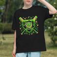St Patricks Day Baseball Ice Cream Shamrock Baseball Player Graphic Youth St Patricks Day Baseball Ice Cream Shamrock Baseball Player Graphic Youth