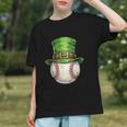 St Patricks Day Baseball Player Leprechaun Hat Men Boys Kids Graphic Youth