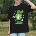 St Patricks Day Shamrock Baseball Drip Icecream Irish Boys Graphic Youth