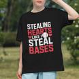 Stealing Hearts Like I Steal Bases Cute Baseball Kids Graphic Youth Stealing Hearts Like I Steal Bases Cute Baseball Kids Graphic Youth