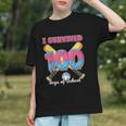 I Survived 100 Days Of School Baseball Cream Drip Boys Graphic Youth