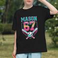 Trendy Mason 67 Mem Ice Cream Drip Baseball Birthday Costume Graphic Youth Trendy Mason 67 Mem Ice Cream Drip Baseball Birthday Costume Graphic Youth