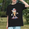 USA Patriotic Baseball Ice Cream Cone Freedom Graphic Youth USA Patriotic Baseball Ice Cream Cone Freedom Graphic Youth