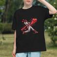 Valentine Baseball Player Drip Graphic Youth
