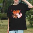 Valentines Baseball Basketball Football Heart Boy Men Graphic Youth