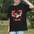 Valentines Day Six Seven Baseball 6 7 Meme Dab Heart Boys Graphic Youth
