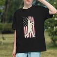 Vintage American Flag Baseball Batter Patriotic Home Run Graphic Youth Vintage American Flag Baseball Batter Patriotic Home Run Graphic Youth