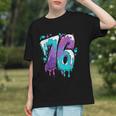 Vintage Baseball 76 Number Graphic Youth