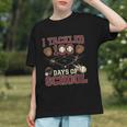 Women's 100 Days Of School Boys Kids Baseball Graphic Youth Women's 100 Days Of School Boys Kids Baseball Graphic Youth