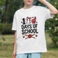 100 Days Of School Coquette Bow Baseball 100th Day Girl Kid Graphic Youth 100 Days Of School Coquette Bow Baseball 100th Day Girl Kid Graphic Youth
