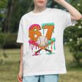 67 Ice Cream Drip Baseball Number 67 Player 67th Birthday Graphic Youth