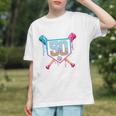 Baseball 50 Year Old Ice Cream Drip 50th Birthday Number 50 Graphic Youth Baseball 50 Year Old Ice Cream Drip 50th Birthday Number 50 Graphic Youth
