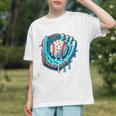 Baseball Drip Ice Cream Sprinkles Baseball Player Premium Tri-Blend Graphic Youth