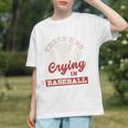 Baseball Game Day There Is No Crying In Baseball Graphic Youth