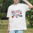 Baseball Mama Mom Mother Vintage Game Day Graphic Youth