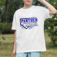 Blue Panther Baseball Home Plate Game Day Mascot Panther Graphic Youth