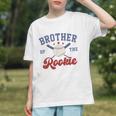 Brother Of Rookie 1st Birthday Baseball Boy Family Matching Graphic Youth