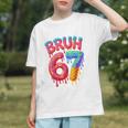 Bruh 67 Baseball Drip Number 67 Player 67th Birthday Graphic Youth
