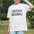 Coffee And Baseball Graphic Youth