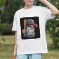 Cool Dollar Bill Guy With Cap And Baseball Costume Premium Tri-Blend Graphic Youth Cool Dollar Bill Guy With Cap And Baseball Costume Premium Tri-Blend Graphic Youth