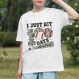 I Just Hit 100 Days Of School Camo Baseball 100 Days Smarter Graphic Youth