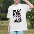 Play Hard Pray Hard Youth Boy Christian Baseball Jesus Graphic Youth Play Hard Pray Hard Youth Boy Christian Baseball Jesus Graphic Youth