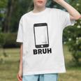 Texted First Bruh Seen Message Valentine's Day Humor Raglan Baseball Tee Graphic Youth Texted First Bruh Seen Message Valentine's Day Humor Raglan Baseball Tee Graphic Youth