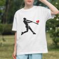 Valentines Day Baseball Batter Silhouette Heart Men Boys Kid Graphic Youth Valentines Day Baseball Batter Silhouette Heart Men Boys Kid Graphic Youth