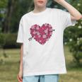 Valentine's Day Baseball Heart Softball Player Sports Lover Graphic Youth Valentine's Day Baseball Heart Softball Player Sports Lover Graphic Youth