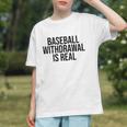 Vintage Baseball Withdrawal Is Real Premium Tri-Blend Graphic Youth Vintage Baseball Withdrawal Is Real Premium Tri-Blend Graphic Youth