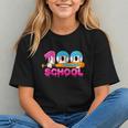 100 Days Of School Baseball Ice Cream Drip For Teacher Kid Graphic Youth