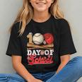100 Days Of School Baseball Player Sports Game Teacher Kid Graphic Youth
