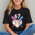 6 7 Baseball Dripping Six Seven Gen Alpha Slang Graphic Youth 6 7 Baseball Dripping Six Seven Gen Alpha Slang Graphic Youth