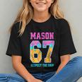 6 7 Mason Baseball Drip Graphic Youth