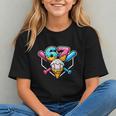 67 Ice Cream Drip Baseball Meme Six Seven Gen Alpha Slang Graphic Youth