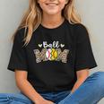 Ball Mom Leopard Baseball Softball Player Mom Graphic Youth Ball Mom Leopard Baseball Softball Player Mom Graphic Youth