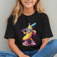 Banana With Baseball Bat Street Baseball Drip Graphic Youth Banana With Baseball Bat Street Baseball Drip Graphic Youth