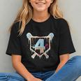 Baseball 4 Year Old Ice Cream Drip 4th Birthday Boy Number 4 Graphic Youth