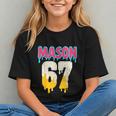 Baseball 6 7 Ice Cream Drip Number 67 Six Seven Meme Graphic Youth Baseball 6 7 Ice Cream Drip Number 67 Six Seven Meme Graphic Youth