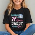 Baseball Or Bows Your Daddy Loves You Gender Reveal Matching Graphic Youth Baseball Or Bows Your Daddy Loves You Gender Reveal Matching Graphic Youth