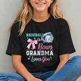 Baseball Or Bows Your Grandma Loves You Gender Reveal Graphic Youth Baseball Or Bows Your Grandma Loves You Gender Reveal Graphic Youth