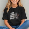 Baseball Catcher Waiting For You At Home Player Quote Graphic Youth